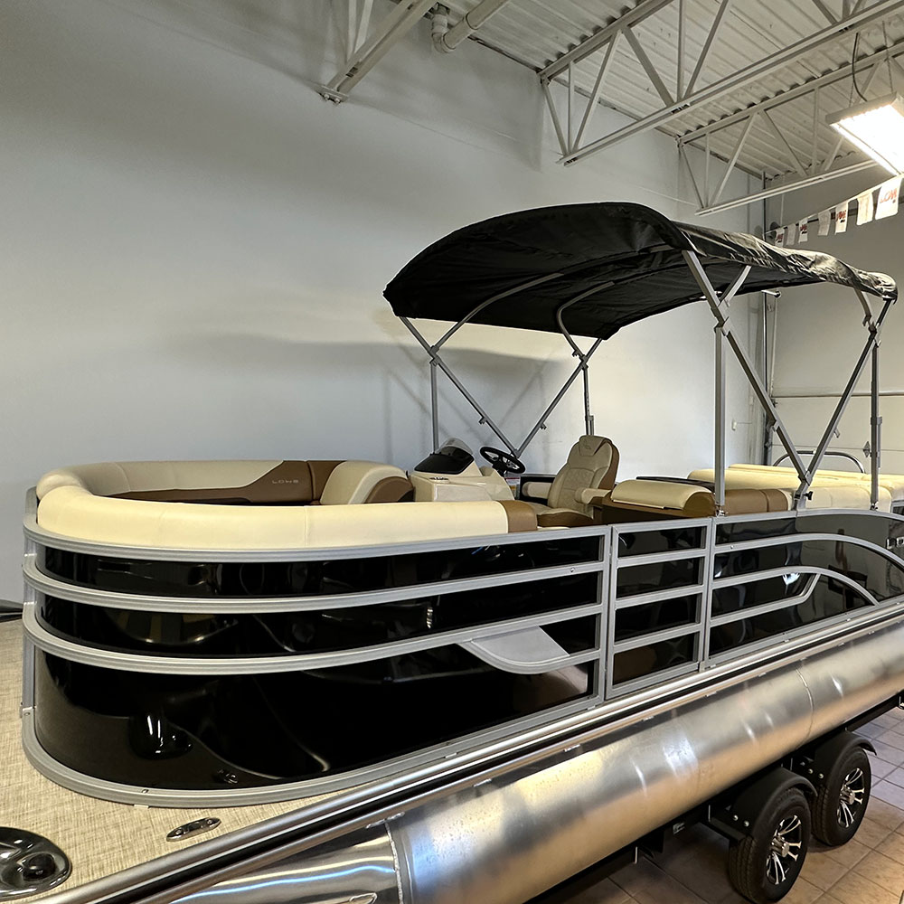 Lowe Pontoons Domenic's Marine Boat Dealership, Certified Marine Technicians & Fly Tying in